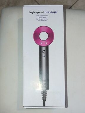 High Speed Hair Dryer - Black & Silver New In Box